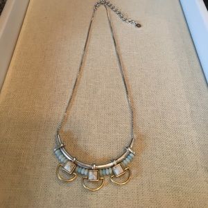 NIB Stella & Dot Wanderer Necklace - Silver