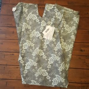 NWT Large Lularoe Lace Joy Light Mint Blue