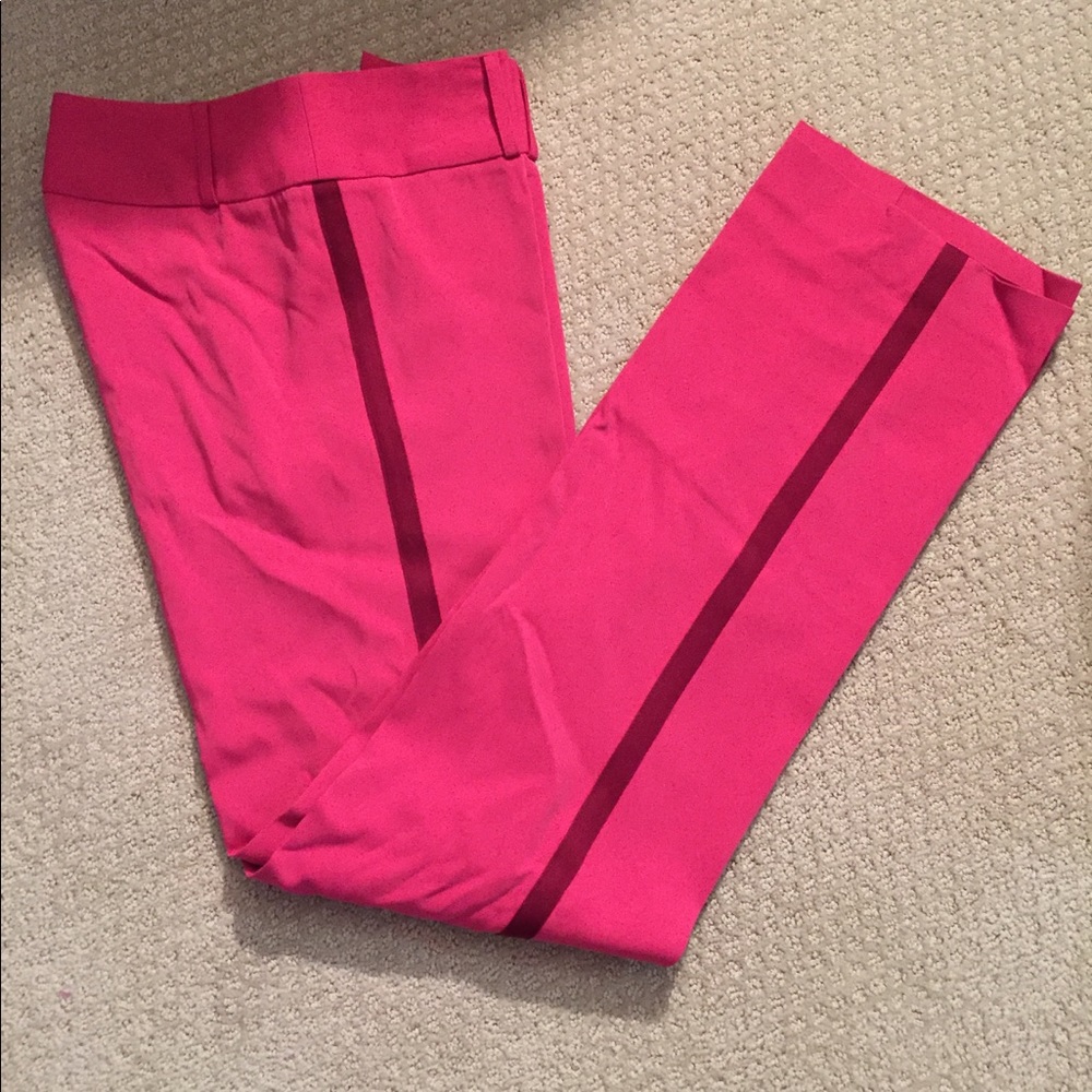 Emma Black dress pants with pinstripe down side