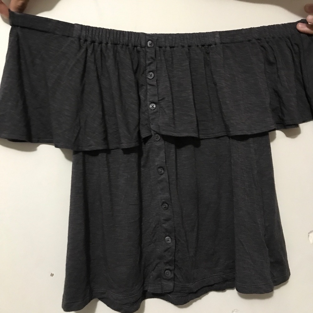 American Eagle Outfitters off the shoulder top