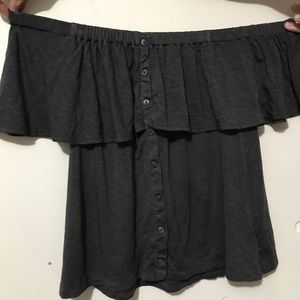 American Eagle Outfitters off the shoulder top