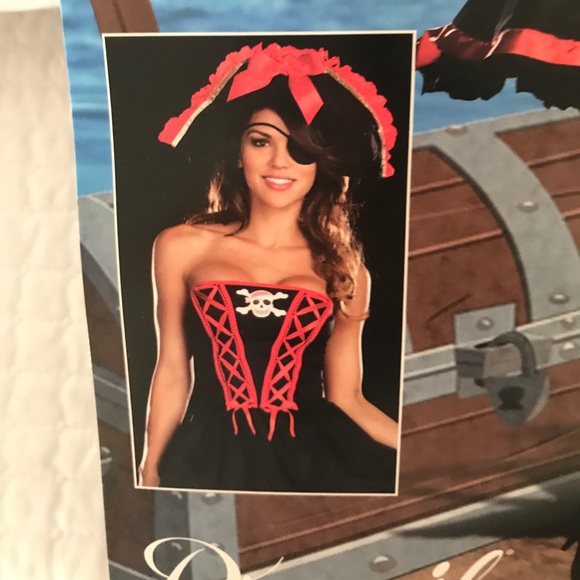 NWT Trouble At Sea Pirate Halloween Costume - Picture 3 of 6