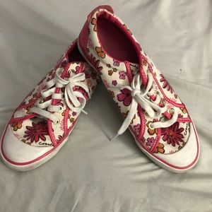 Pink Poppy Coach Sneakers