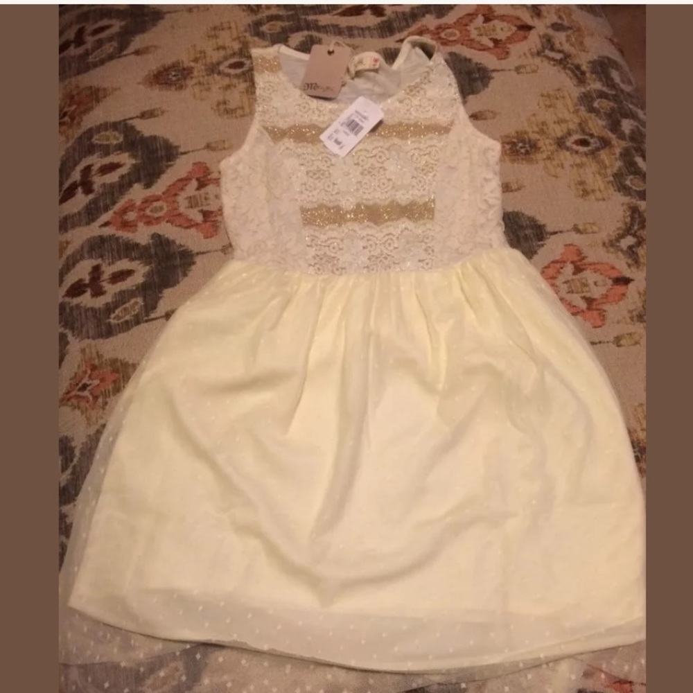 😍NWT $58 Miss Me Girls Dress M