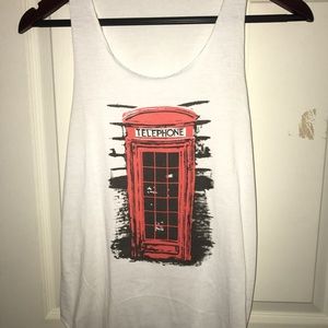 London Telephone Booth Tank