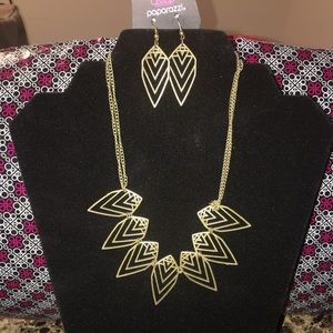 Necklace with earrings