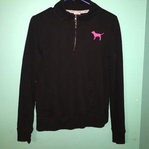 Half zip Victoria's Secret jacket (PINK)