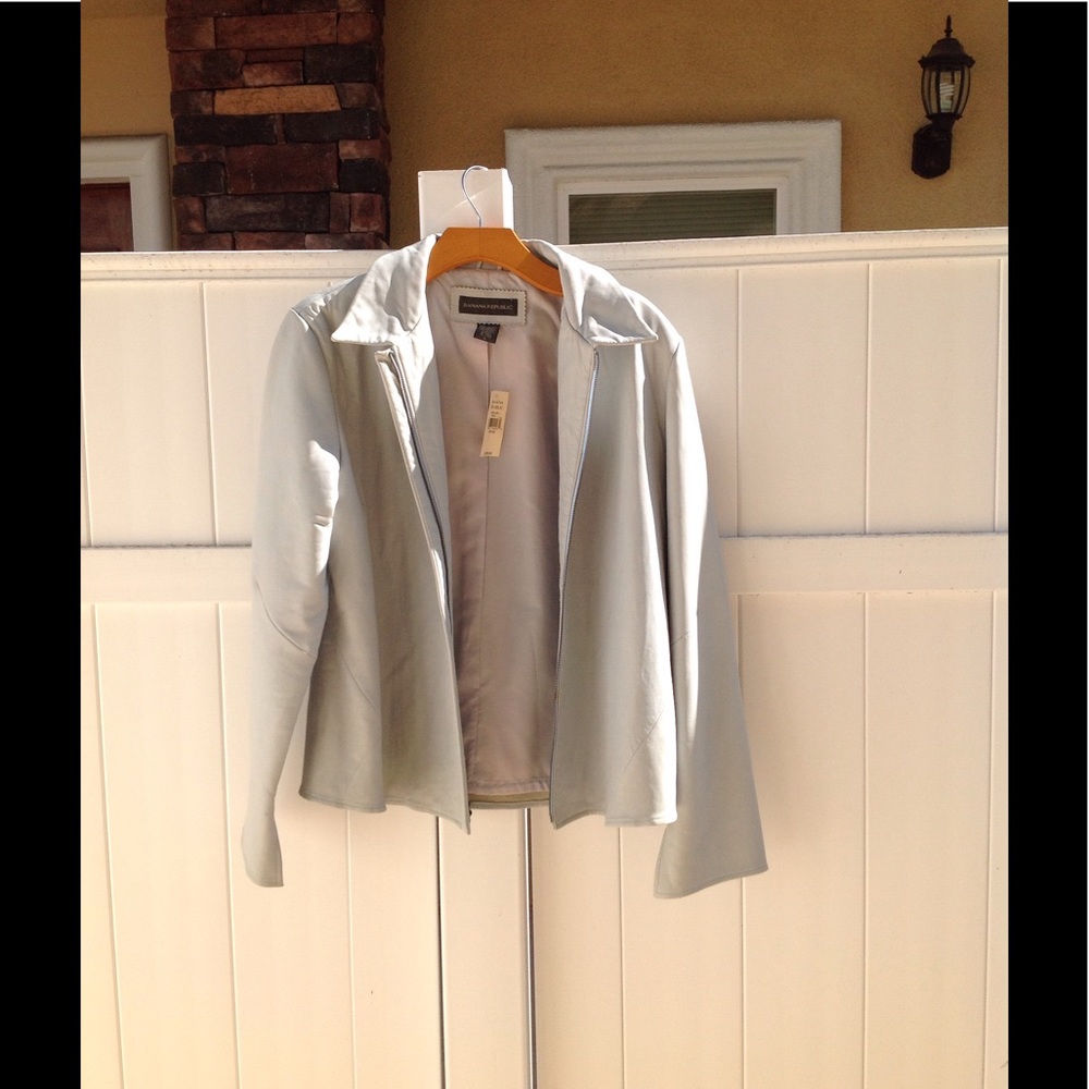 Women's leather Banana Republic Jacket