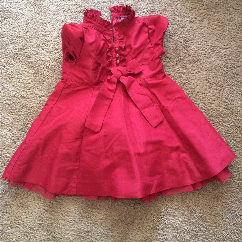 Full skirt, very detailed formal Gap dress