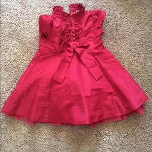 Full skirt, very detailed formal Gap dress