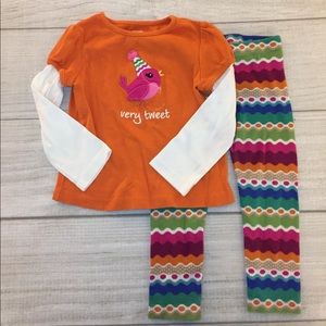 Girls 2T/3T Gymboree Very Tweet Outfit