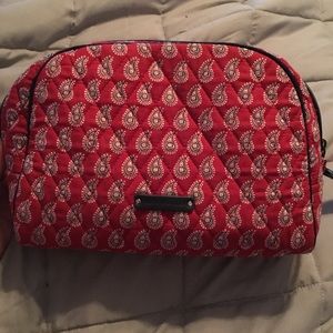 Large Vera Bradley Makeup Case
