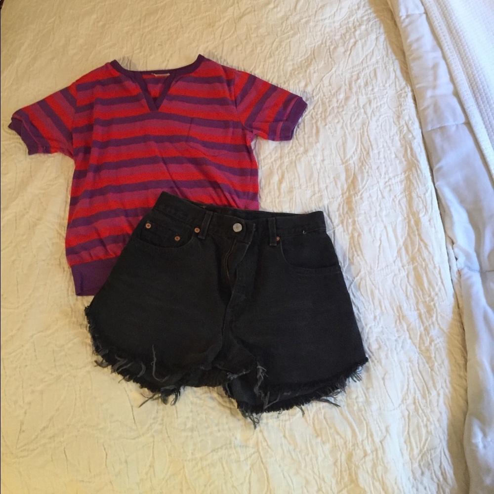 Black Levi Shorts
