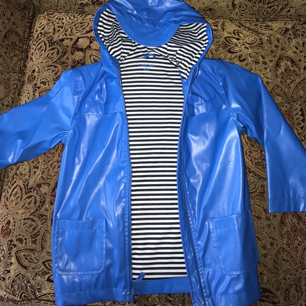 Blue Cherokee Rain Coat 5T