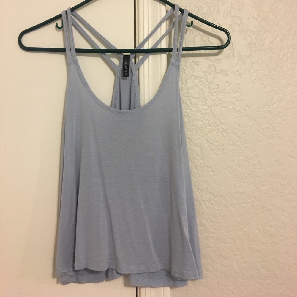 Blue tank top