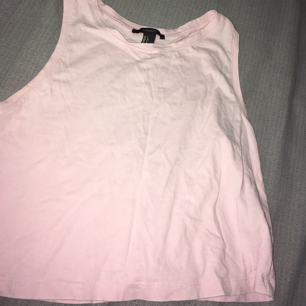 pink muscle shirt