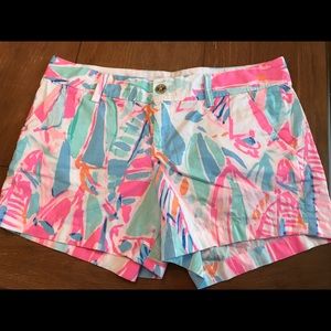 Lilly Pulitzer Out To Sea size 12 shorts