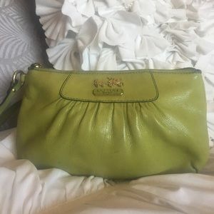 Coach Wristlet in Green