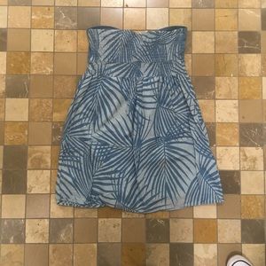 tally weijl Dresses - Strapless blue dress tally weijl Dresses - Strapless blue dress