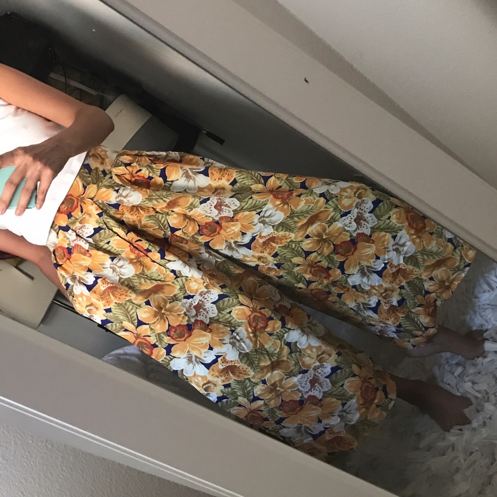 Floral culottes