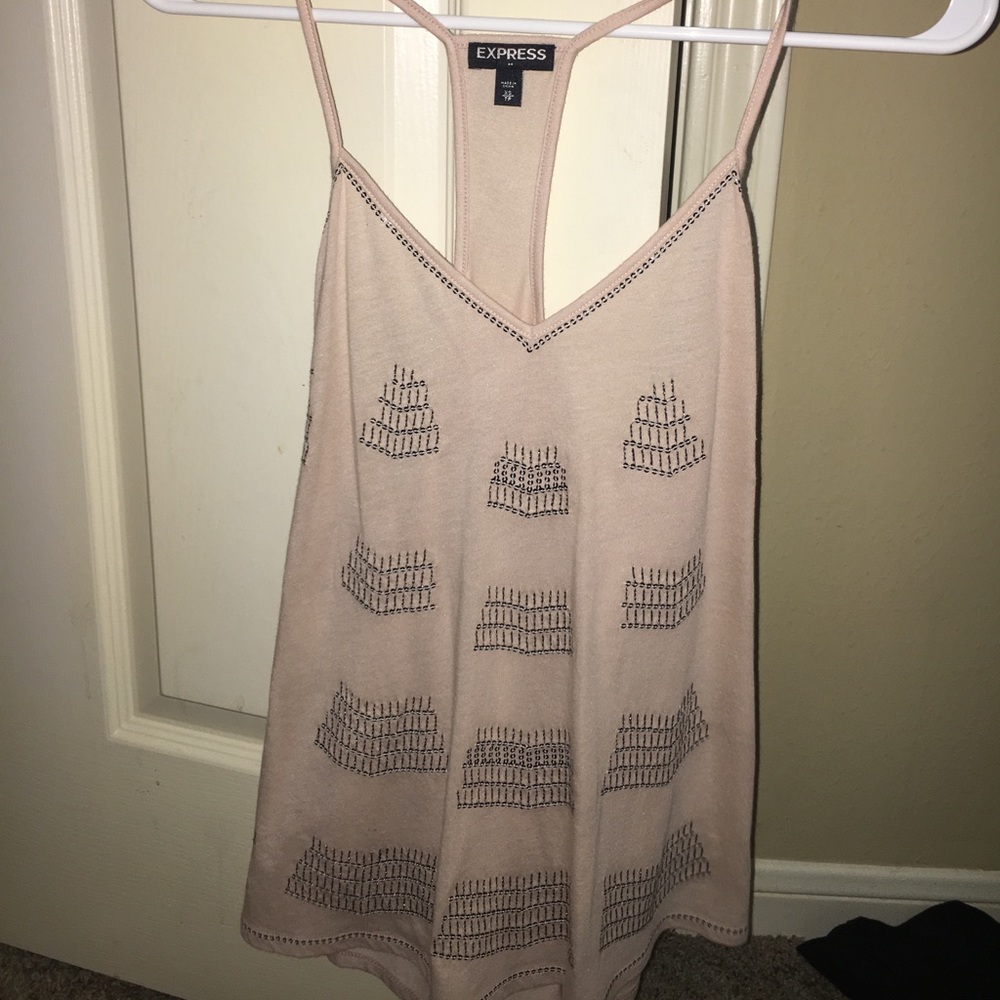 Express sequined top
