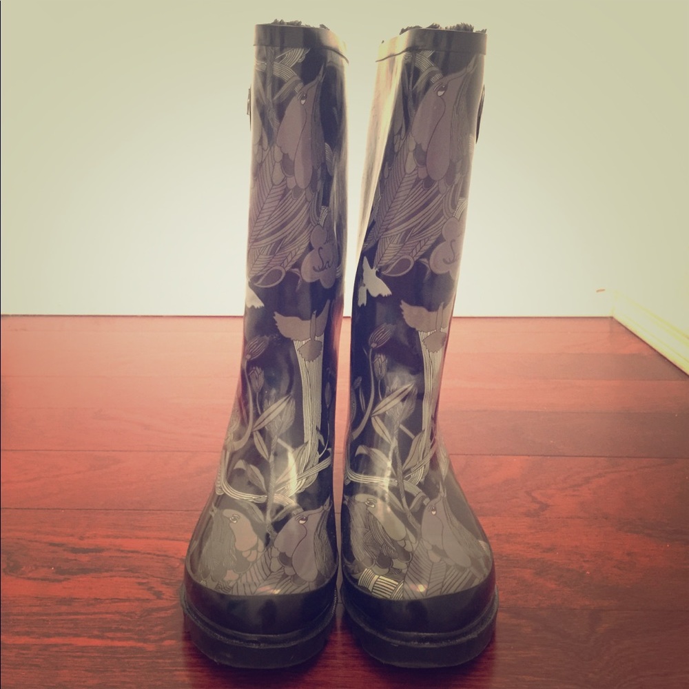 Sakroots Ladies' Fur Lined Rainboot