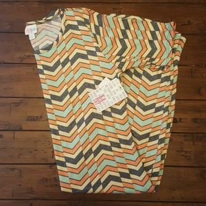 NWT Med Julia Dress in Orange, Mint, Denim, Cream