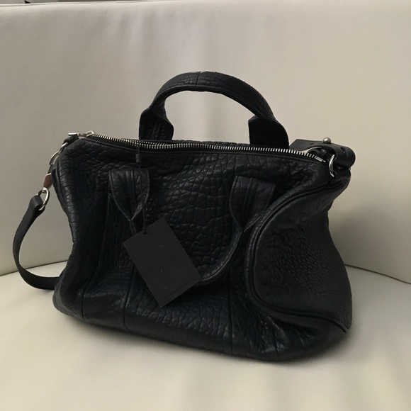 NWT Alexander Wang neptune color / silver Rocco - Picture 1 of 9