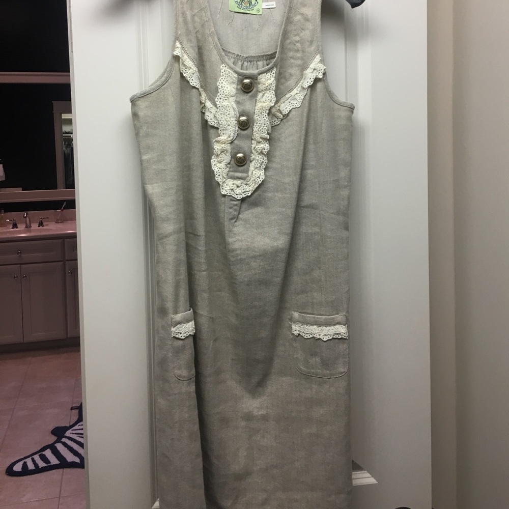 Juicy Couture Dress with Metallic Thread & Lace