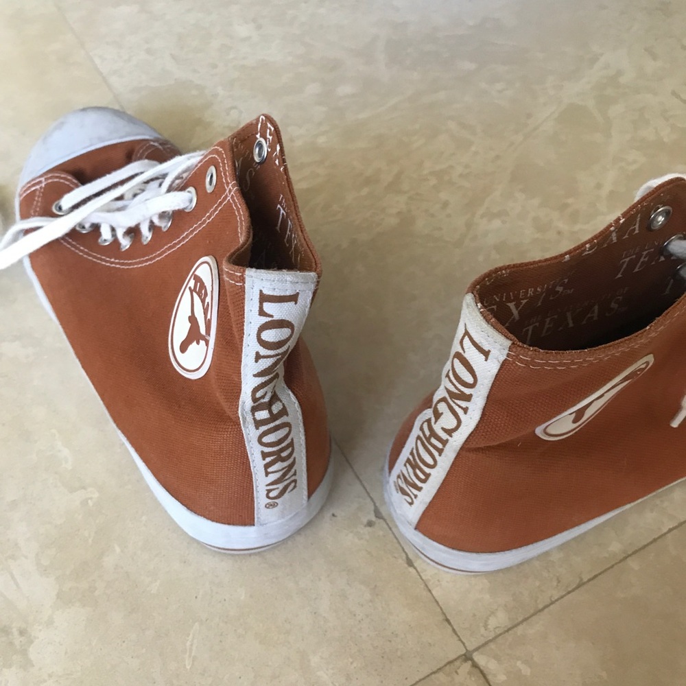 Like New High Top Texas Longhorn Ladies Shoes