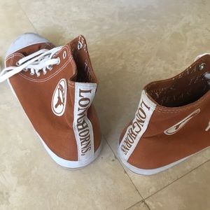Like New High Top Texas Longhorn Ladies Shoes