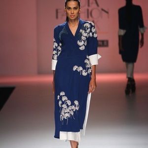 Blue and white combination