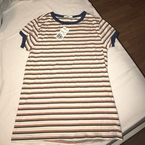 Multi colored Tumblr knit top