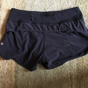 Lululemon - speed short (Black)