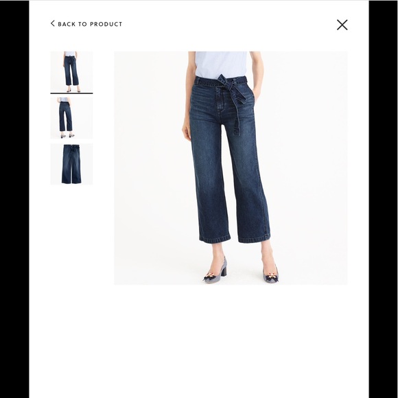 J. Crew Denim - ✨NWT J.Crew Rayner Wide Leg Jean, Sz 32✨