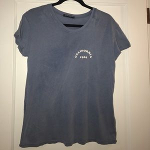 Light blue brandy Melville top.