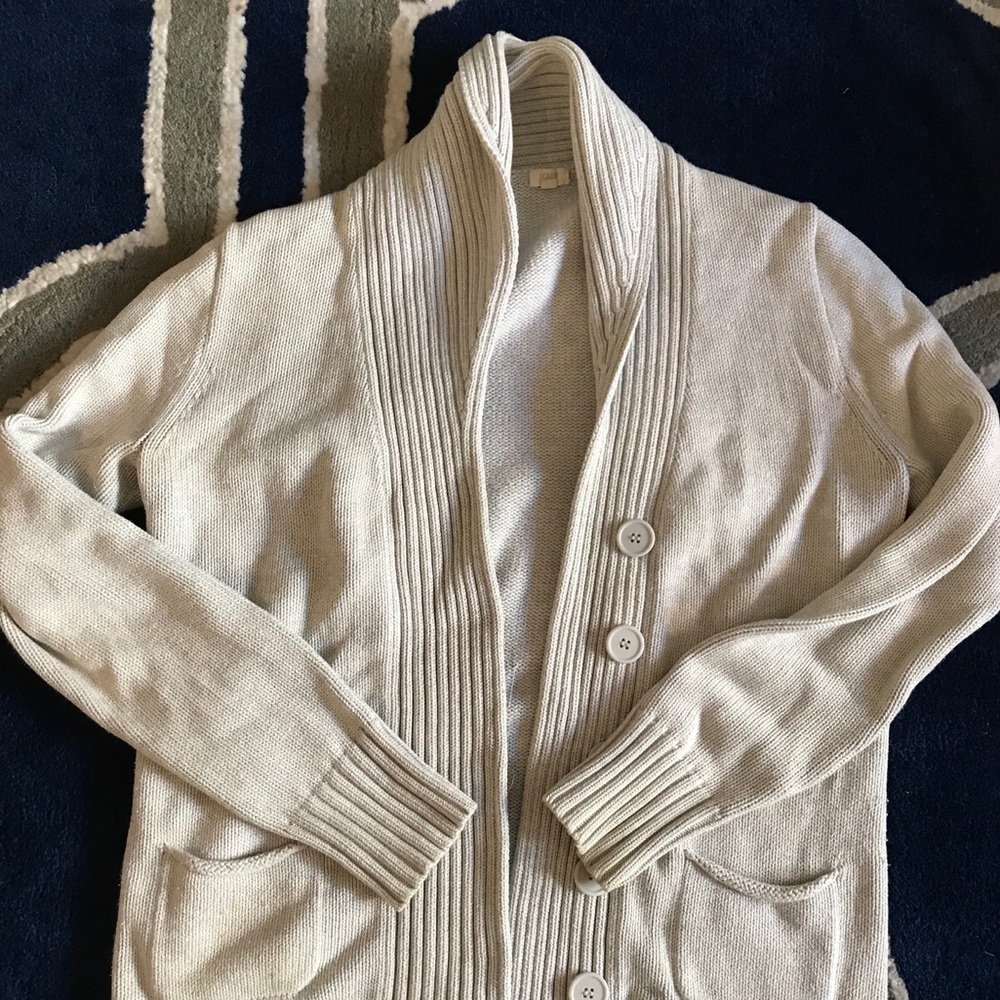 J crew cardigan