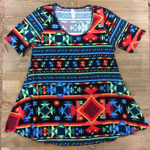 LuLaRoe Tops - LuLaRoe Southwestern Perfect T