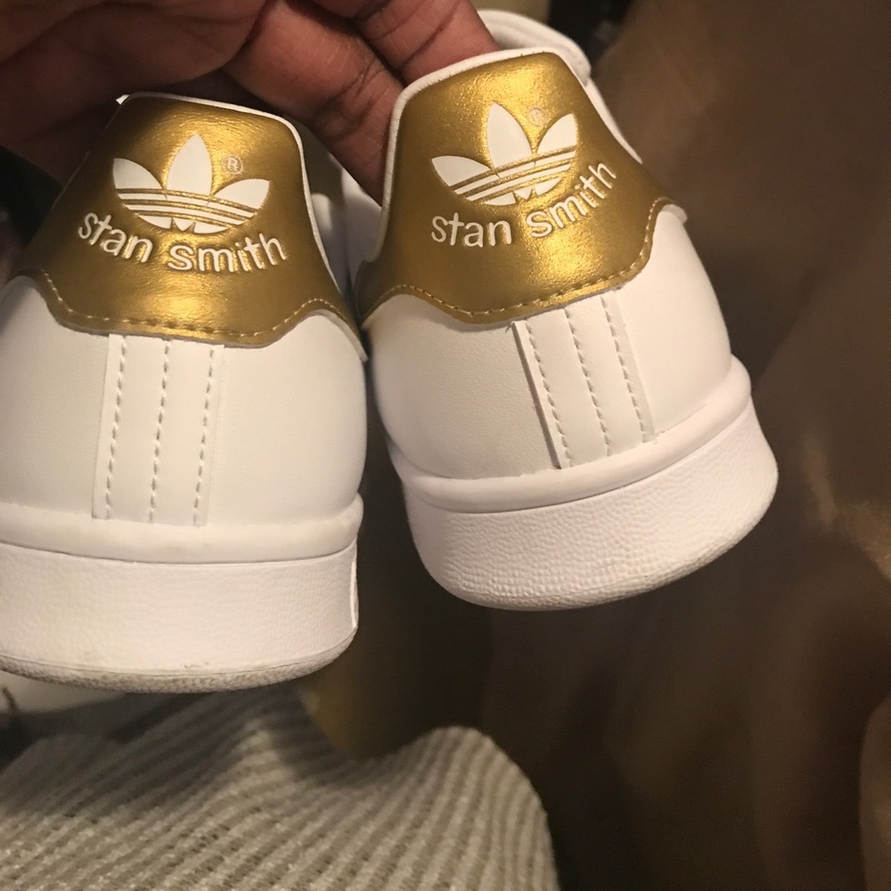 Gold Stan smiths