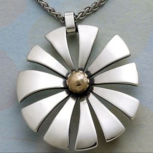 James Avery Sunburst Blossom Necklace