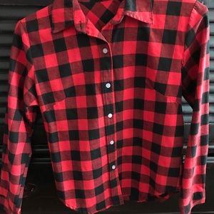 Plaid button down !
