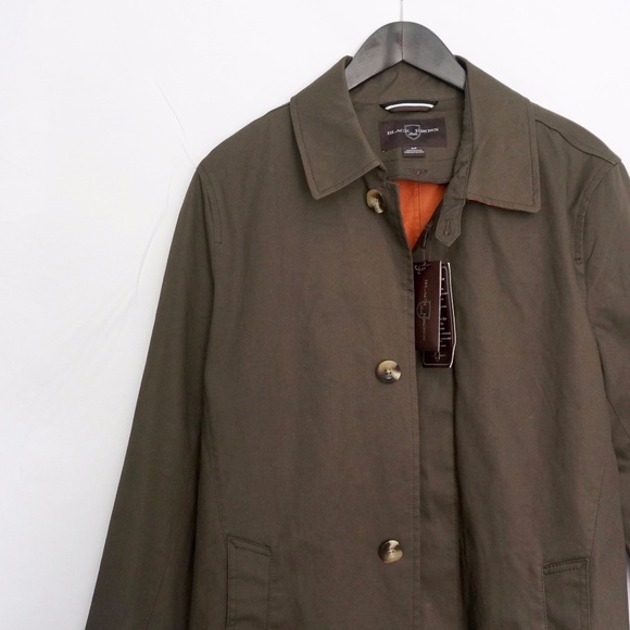 Black Brown 1826 Olive-toned Trench - Picture 3 of 3