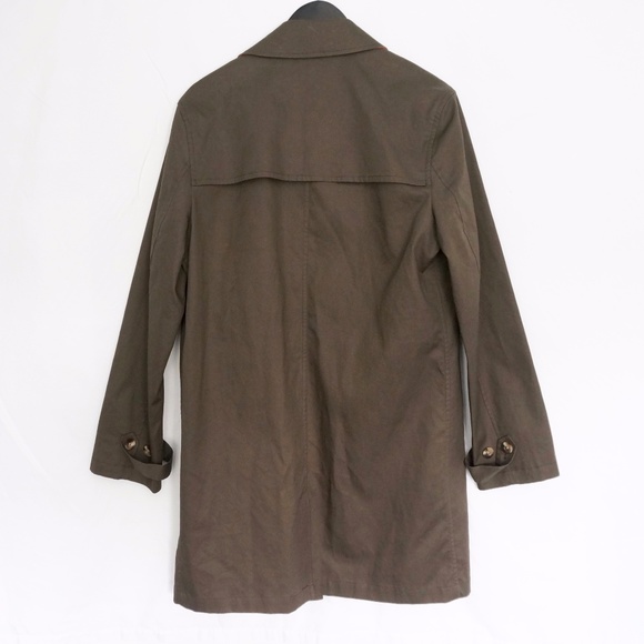 Black Brown 1826 Olive-toned Trench - Picture 2 of 3