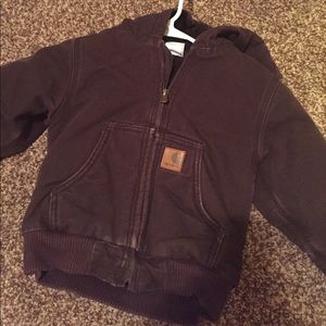 Boys carhartt coat