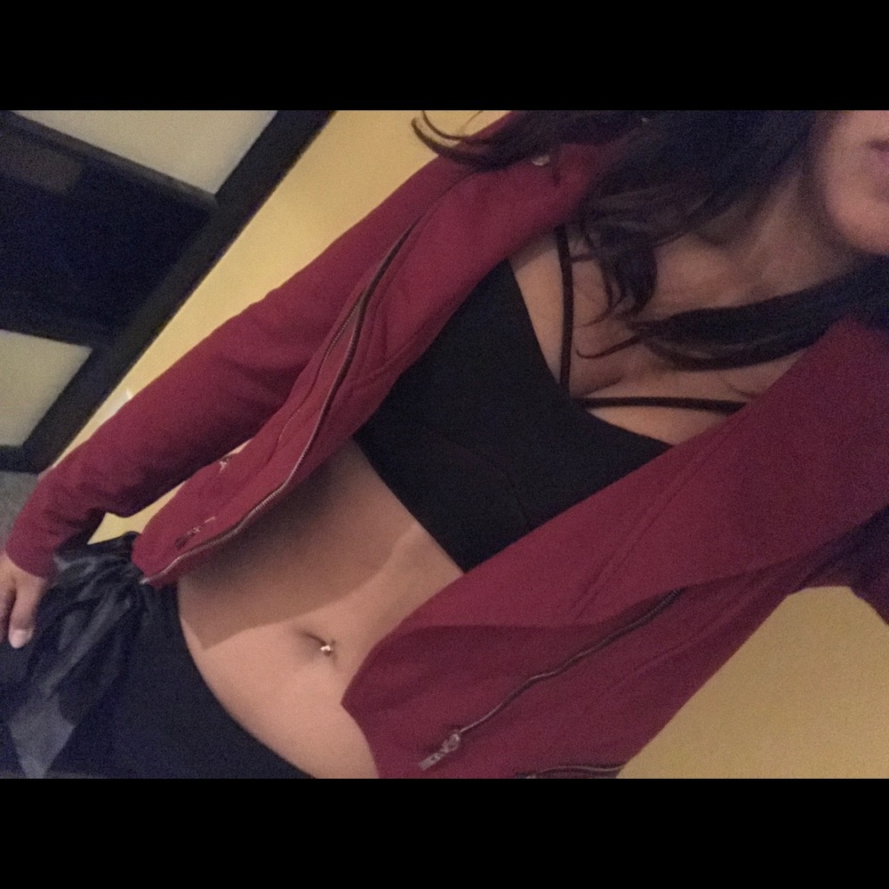 Red and gold military jacket