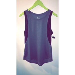 Old Navy Womens Active Tank Black and Grey Size M