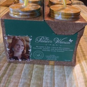 Pioneer women Mason jar glasses