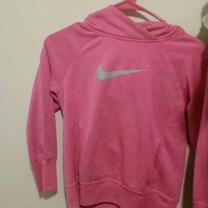 Pink nike sweatshirt