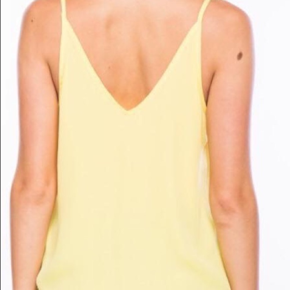 Yellow tank