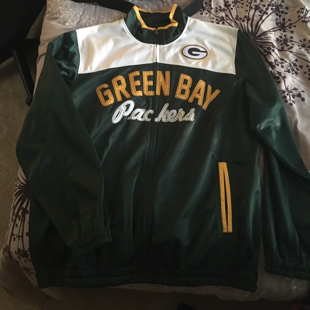 Men's Green Bay Packer zip up